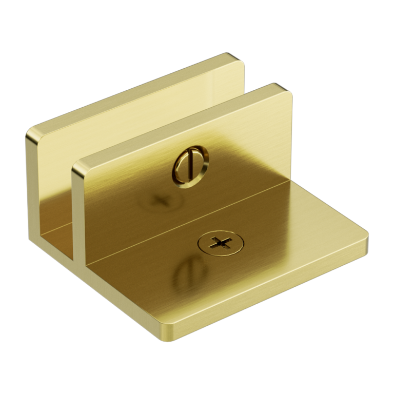 Nero Shower F Bracket 10mm Glass