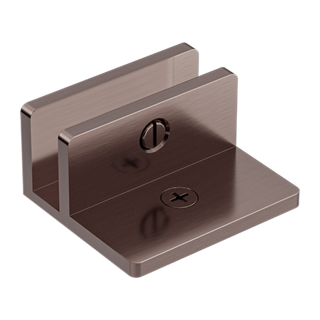 Nero Shower F Bracket 10mm Glass
