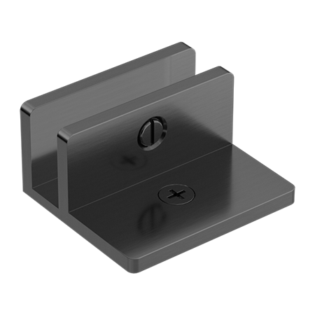 Nero Shower F Bracket 10mm Glass