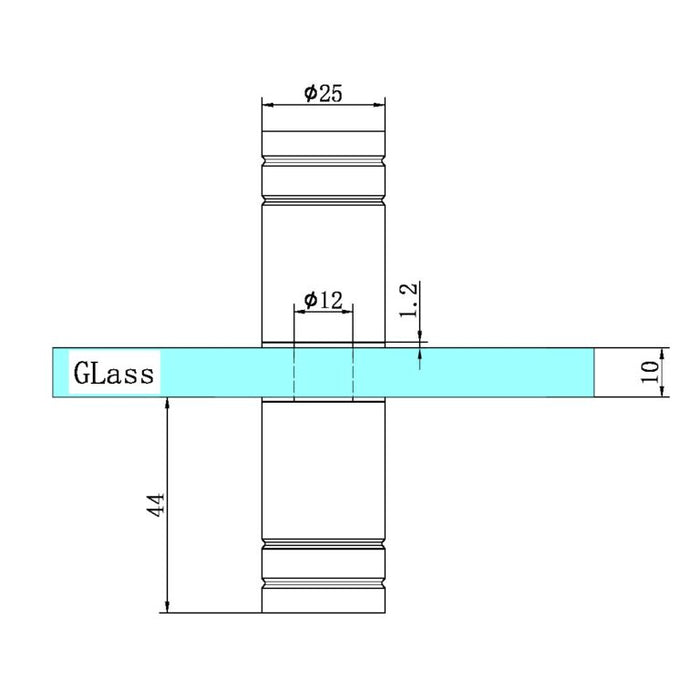 Nero Round Shower Knob