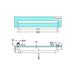 Nero Towel Bar 500mm