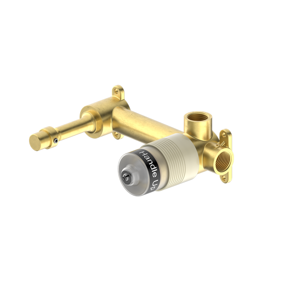 Nero Premium 3.5cm Universal Wall Basin/bath Mixer Handle Up Body Only