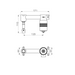 Nero SS316L Progressive Universal Wall Basin/Bath Mixer Body Only (NRUB007)