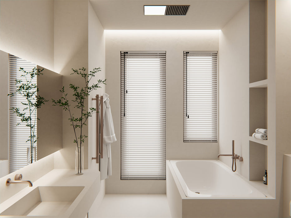 Nero Heated Vertical Towel Rail