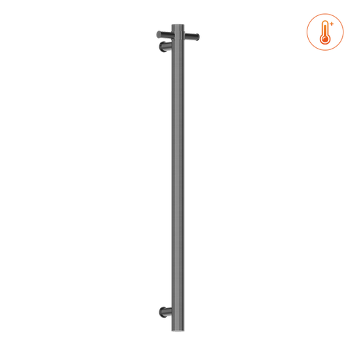 Nero Heated Vertical Towel Rail