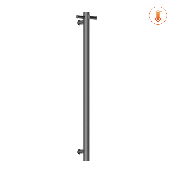 Nero Heated Vertical Towel Rail