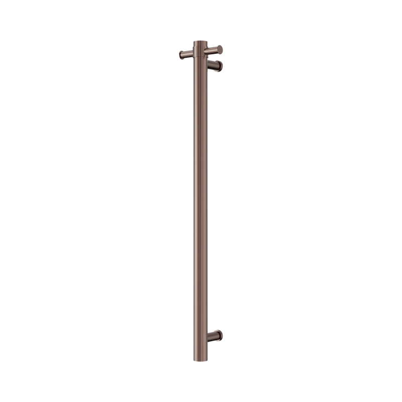 Nero Mecca 240V Single Vertical Heated Towel Rail