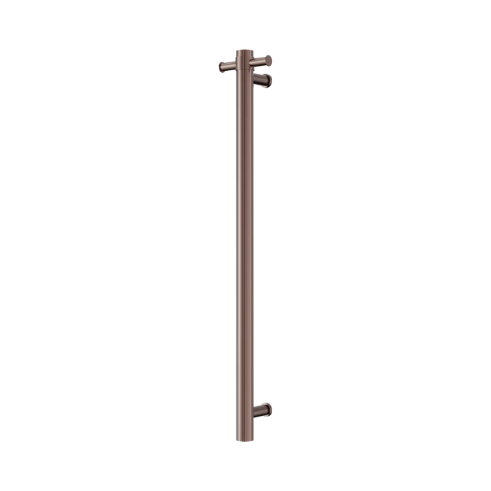 Nero Mecca 240V Single Vertical Heated Towel Rail