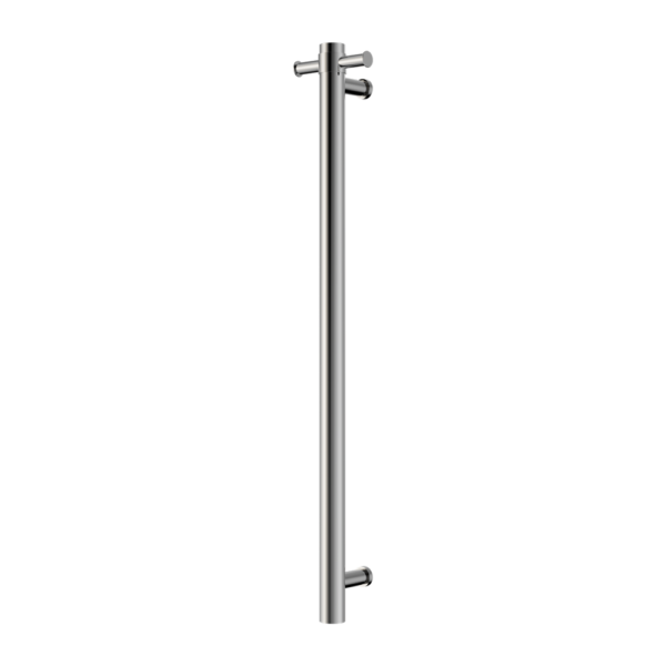 Nero Mecca 240V Single Vertical Heated Towel Rail
