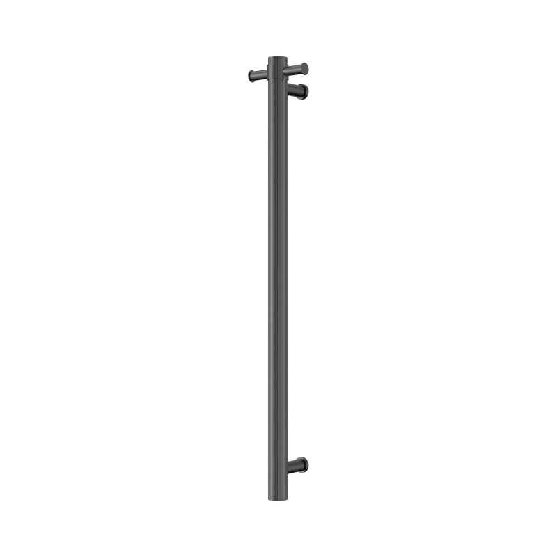 Nero Mecca 240V Single Vertical Heated Towel Rail