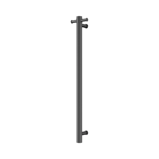 Nero Mecca 240V Single Vertical Heated Towel Rail