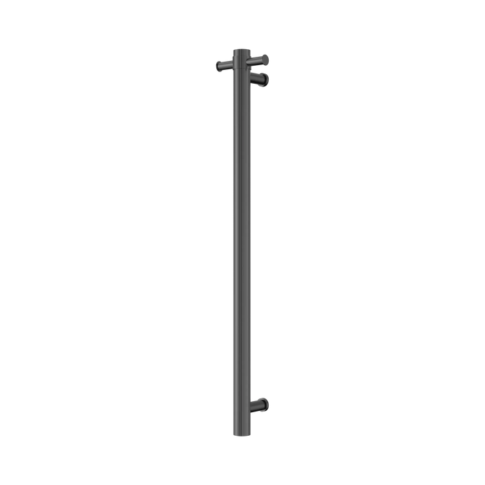 Nero Mecca 240V Single Vertical Heated Towel Rail