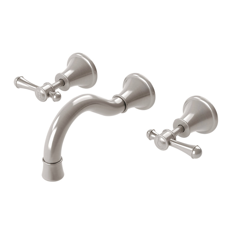 Phoenix Nostalgia Lever Basin / Bath Set 180mm Shepherds Crook