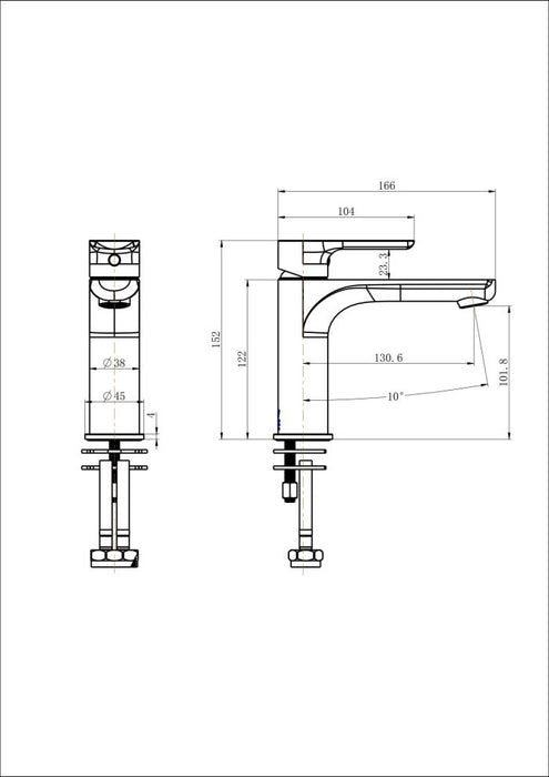 Modern National Nova Basin Mixer