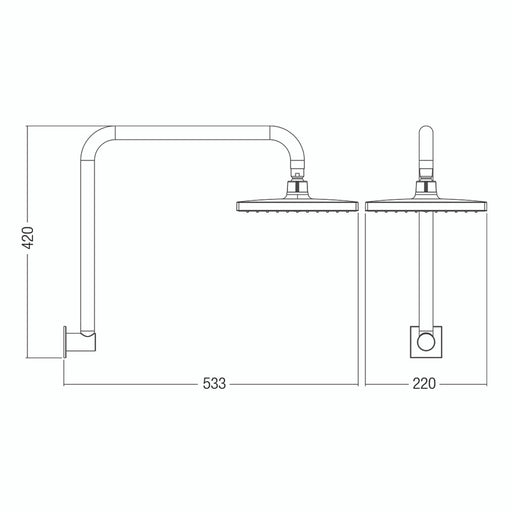 Conserv Quewb Swivel Crane Neck Arm