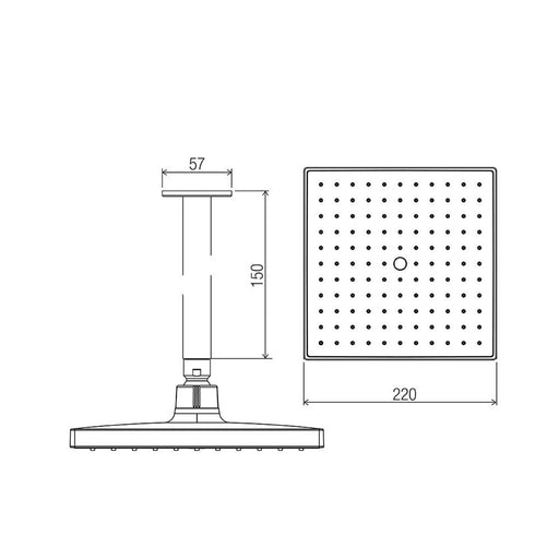 Conserv Quewb Vertical Arm