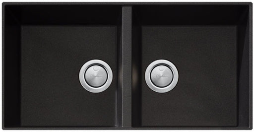 Oliveri Santorini Double Bowl Undermount Sink Without Overflow