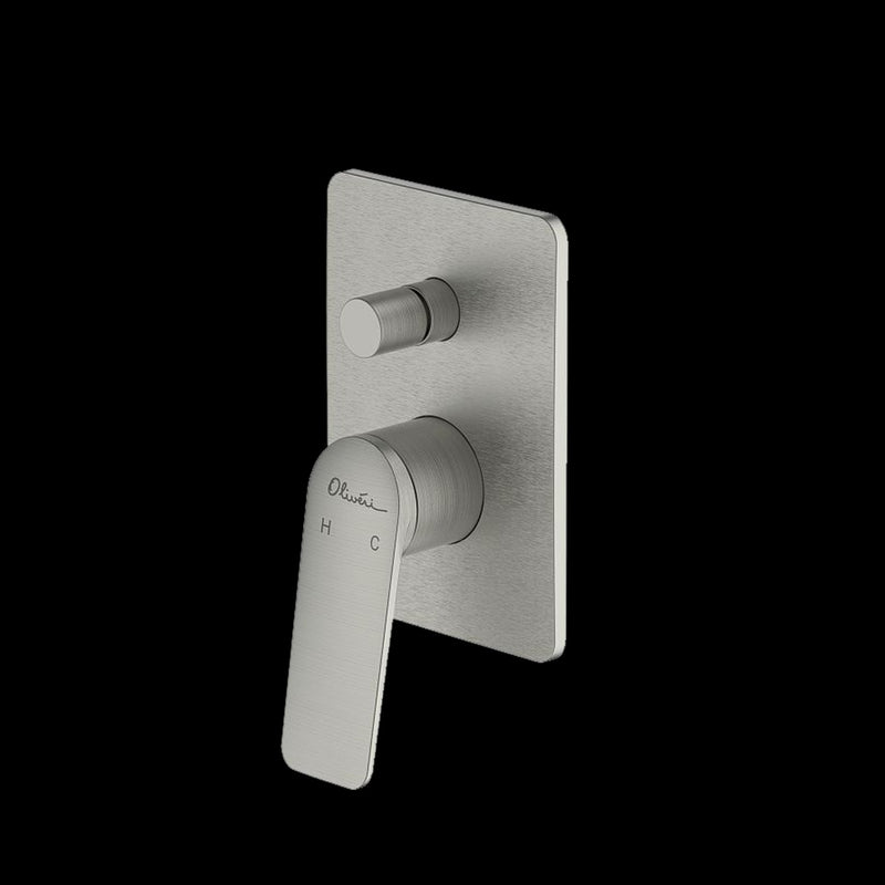 Oliveri Paris Wall Mixer With Diverter