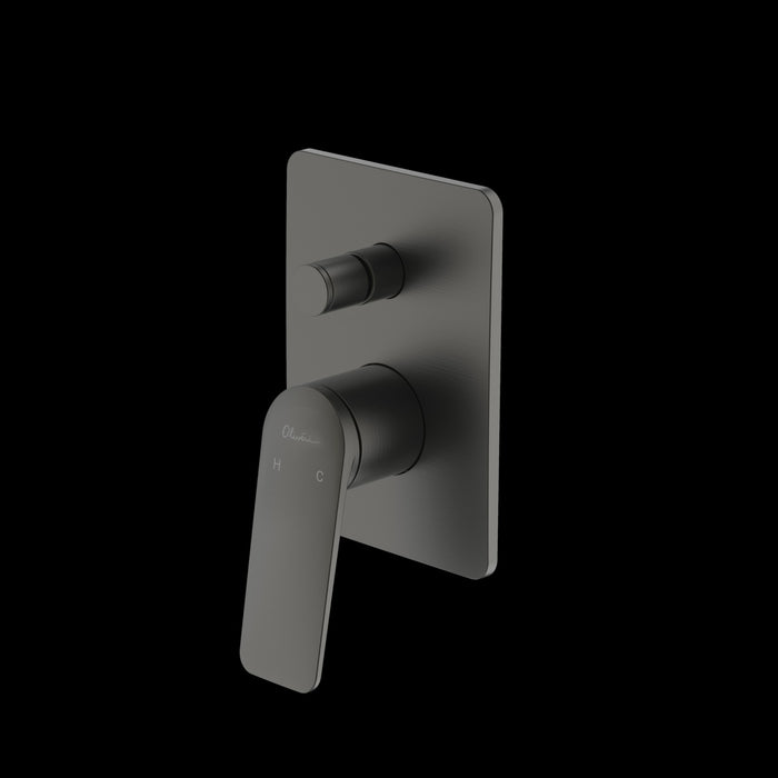 Oliveri Paris Wall Mixer With Diverter