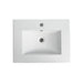 Naga Vanity Ceramic Basin Single 1TH 600mm