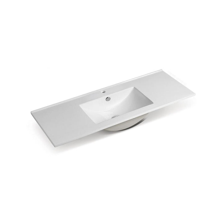 Naga Vanity Ceramic Basin Single 1TH 1500mm