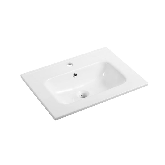 Naga Vanity Ceramic Basin Single 1TH 600mm