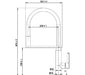Millennium Porteno Pull Down Sink Mixer