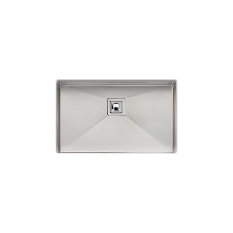 Oliveri Professional Series Single Mega Bowl Undermount Sink  810x505x225mm