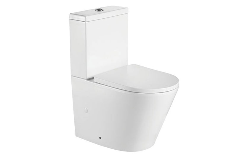 Prezzo Rimless Back-To-Wall Toilet Suite