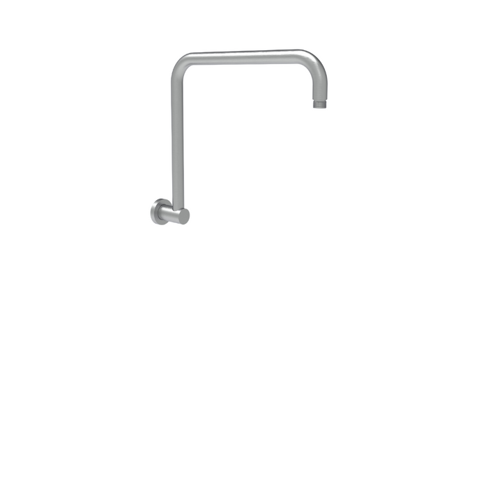 Square Gooseneck Shower Arm Chrome