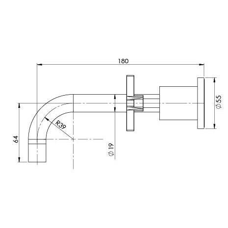 Phoenix Radii Basin Set 160mm Squareline