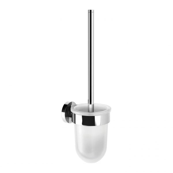 Phoenix Radii Toilet Brush & Holder Round CHR