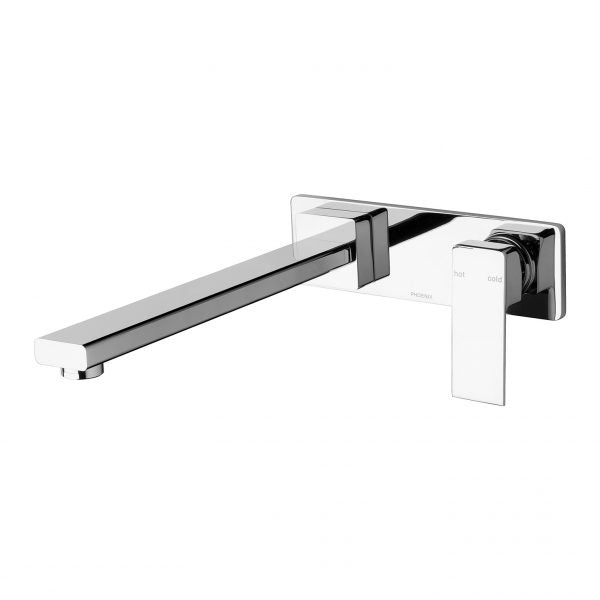 Phoenix Radii Wall Bath Mixer Set 280mm