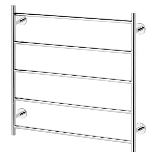 Phoenix Radii Towel Ladder 750 x 740mm Round Plate CHR