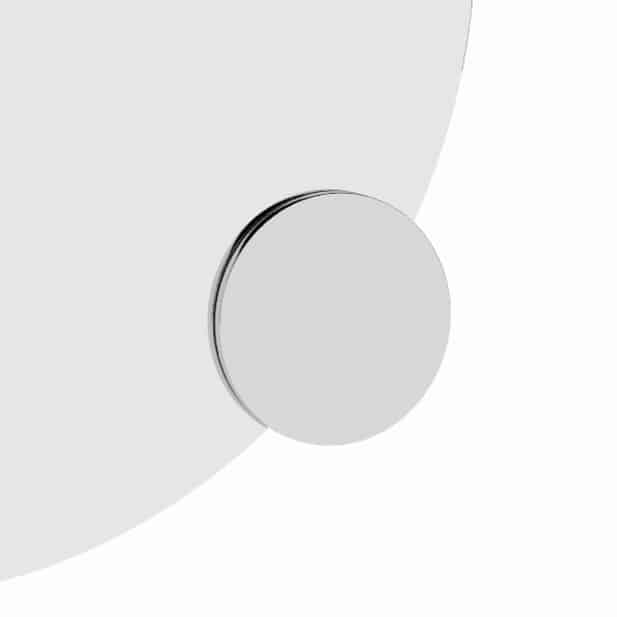 Thermogroup 3x 140mm Round Magnifying Mirror with Magnet