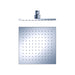 Nero 200MM Square Shower Head