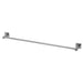 Phoenix Radii SS 316 Single Towel Rail 800mm Square Plate