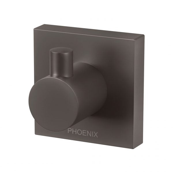 Phoenix Radii Robe Hook Square Plate