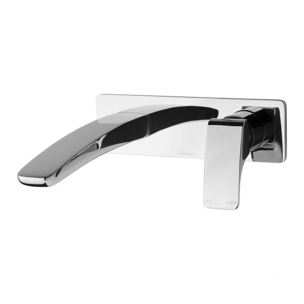 Phoenix Rush Wall Bath Mixer Set 180mm