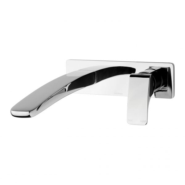 phoenix Rush Wall Basin Mixer Set 230mm