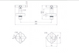 MODERN NATIONAL Ryker Wall Stop Assemblies 1/4 Turn