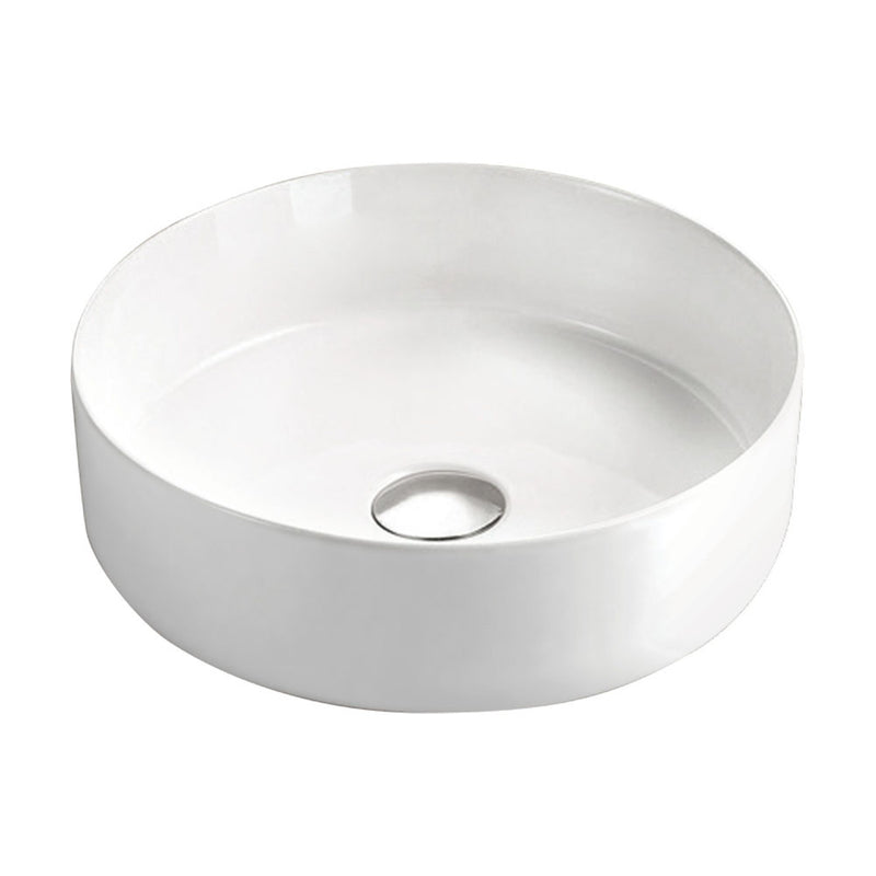 Fienza Reba Above Counter Basin White Gloss Finish