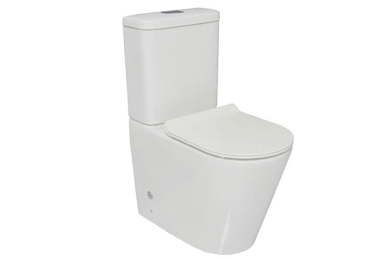 Renee Ezi Height Rimless Universal BTW Toilet Suite