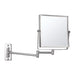 Thermogroup Ablaze Magnifying Mirror Non Lit Wall Mount 1x-5x Chrome R16SM