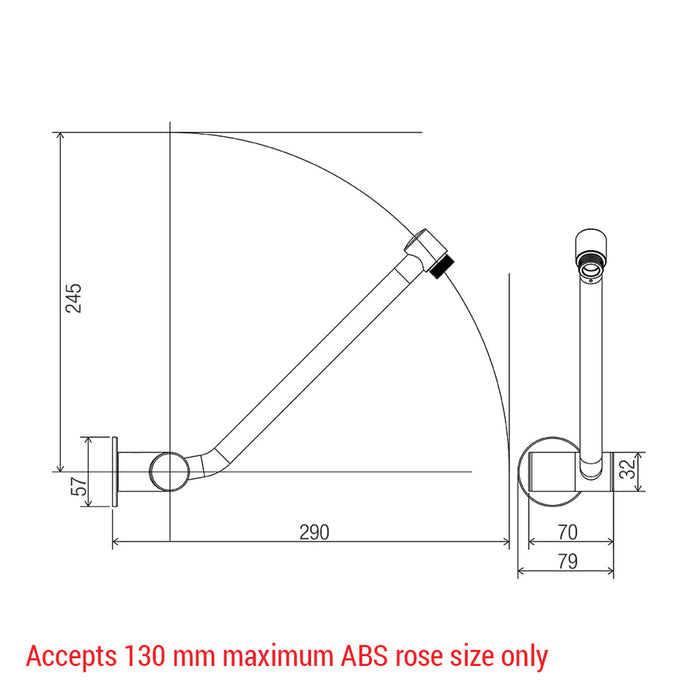 Conserv Clicklock™ Orbital/Adjustable Arm