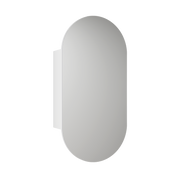 Aulic Beau Monde Oblong Carita Shaving Cabinet matte white