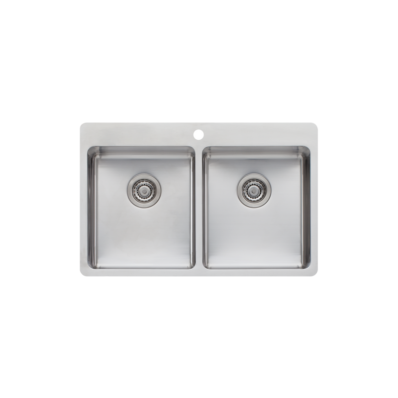 Oliveri Sonetto 3/4 Bowls + ACP104F + ACP109 Double Bowl Topmount Sink