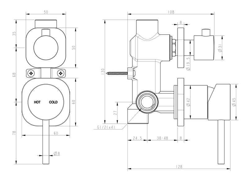 Millennium Cioso SQ Diverter