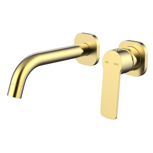 Millennium Cioso SQ Wall Basin Mixer W/Akemi Handle