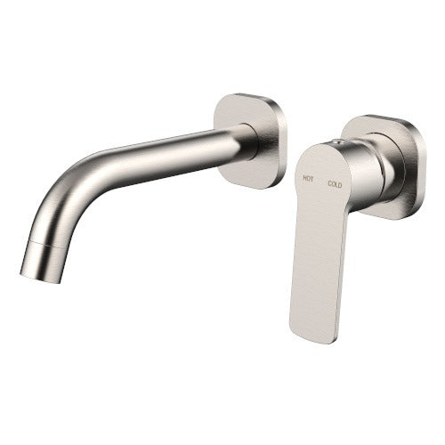 Millennium Cioso SQ Wall Basin Mixer W/Akemi Handle